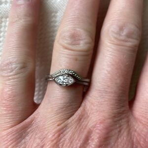 Bridal set ring size 5 3/4